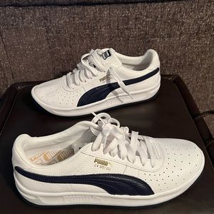 Puma Men’s GV+ sneakers in white size 9.5